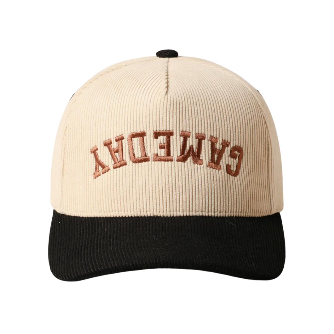 Upside Down Gameday Corduroy Baseball Hat