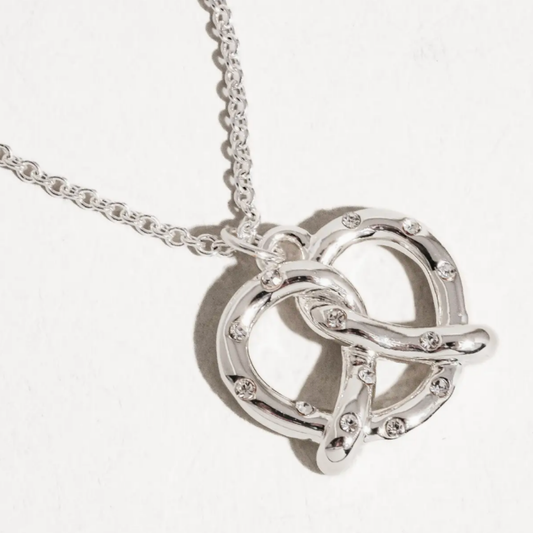 Gameday Pretzel Necklace
