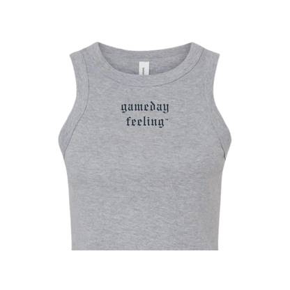 Gameday Feeling Cropped Women's Tank
